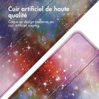 imoshion Coque tablette Design Trifold Samsung Galaxy Tab A11 Plus / A9 Plus - Space