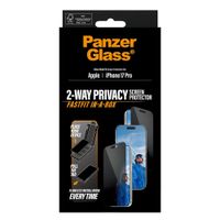PanzerGlass Ultra Wide Fit FastFit in-a-box Protection d'écran Privacy Apple iPhone 17 Pro