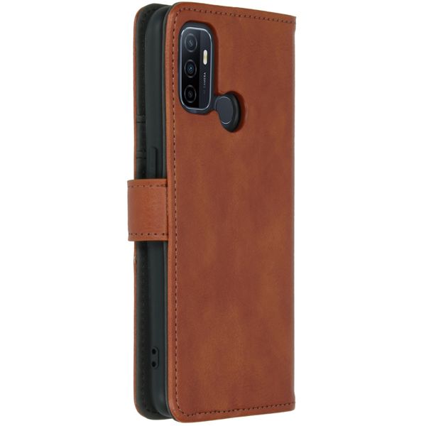 imoshion Étui de télephone portefeuille de luxe Oppo A53 / Oppo A53s - Marron