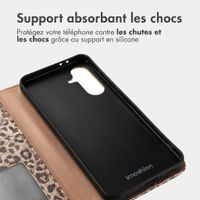 imoshion Étui de télephone portefeuille Design Samsung Galaxy A36 - Leopard Mood