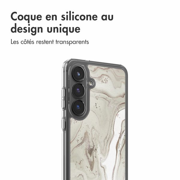 imoshion Coque Design Samsung Galaxy S25 FE - Sandy Marble