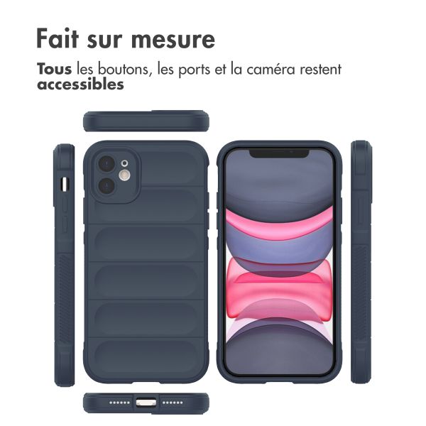 imoshion EasyGrip Backcover Apple iPhone 11 - Bleu foncé