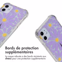 imoshion Coque Design avec cordon Apple iPhone 11 - Tropical Violet Flowers Connect