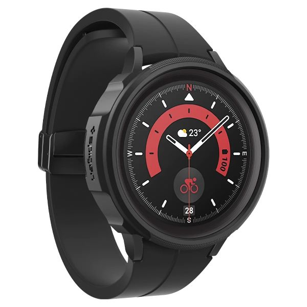 Spigen Coque Liquid Air™ Pro Samsung Galaxy Watch 5 Pro - 45 mm - Matte Black