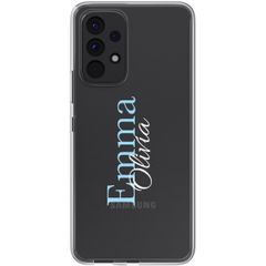 Coque avec votre propre photo et/ou texte Samsung Galaxy A53 - Naam