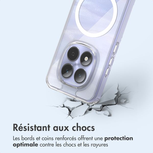 imoshion Coque arrière de protection avec MagSafe Xiaomi Redmi Note 15 Pro (4G) - Transparent