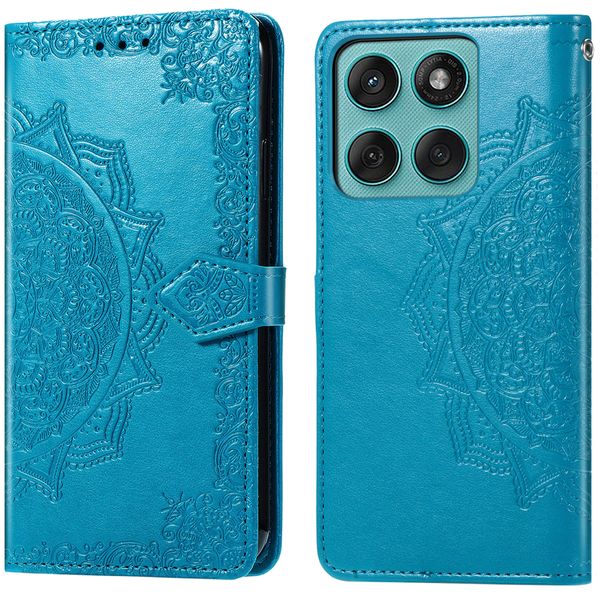 imoshion Etui de télephone Mandala Motorola Moto G57 Power - Turquoise