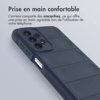 imoshion Coque arrière EasyGrip Samsung Galaxy A23 (5G) - Bleu foncé