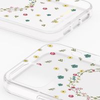 iDeal of Sweden Coque arrière Mirror Apple iPhone 12 (Pro) - Petite Floral