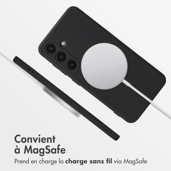 imoshion Coque Couleur avec MagSafe Samsung Galaxy S24 - Noir