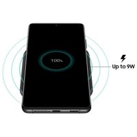 Samsung ﻿Wireless Charger Pad - Chargeur sans fil - Avec adaptateur et câble de charge - 15 Watt - Blanc