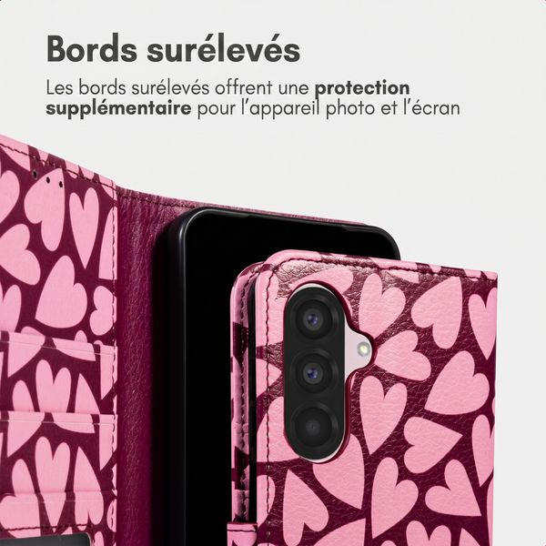 imoshion Étui de télephone portefeuille Design Samsung Galaxy A36 - Hearty Blush