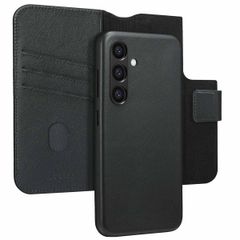 Accezz Étui de télephone portefeuille en cuir 2-en-1 avec MagSafe Samsung Galaxy S24 - Onyx Black
