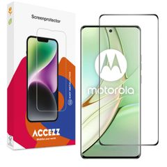 Accezz Protection d'écran en verre trempé Motorola Edge 40
