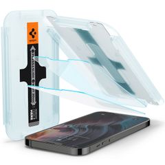 Spigen Protection d'écran en verre trempé GLAStR Fit + Applicator 2-pack Apple iPhone 13 Pro Max
