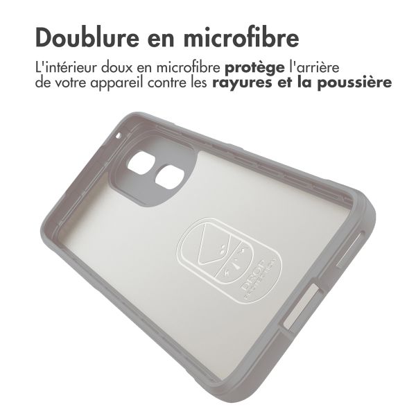 imoshion Coque arrière EasyGrip Honor 90 - Gris