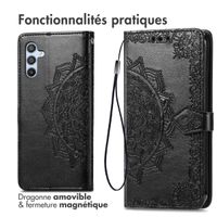 imoshion Etui de télephone Mandala Samsung Galaxy A26 - Noir