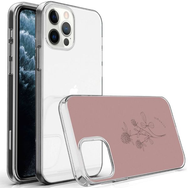 imoshion Coque Design iPhone 12 (Pro) - Floral Pink