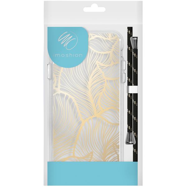 imoshion Coque Design avec cordon Samsung Galaxy S20 - Golden Leaves