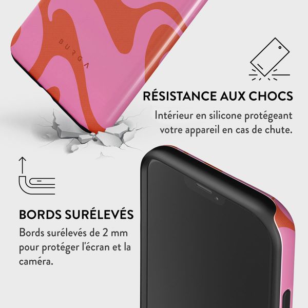 Burga Coque arrière Tough iPhone 12 (Pro) - Ride the Wave