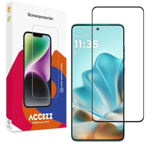 Accezz Protection d'écran en verre trempé Motorola Edge 60 Fusion