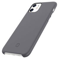 Valenta Coque en cuir Luxe iPhone 11 - Gris