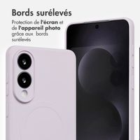 imoshion Coque Couleur avec MagSafe Samsung Galaxy S25 Edge - Violet