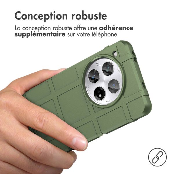 imoshion Coque Rugged Shield OnePlus 12 - Vert foncé