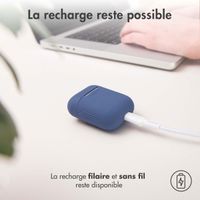 imoshion Coque en silicone AirPods 1 / 2 - Bleu