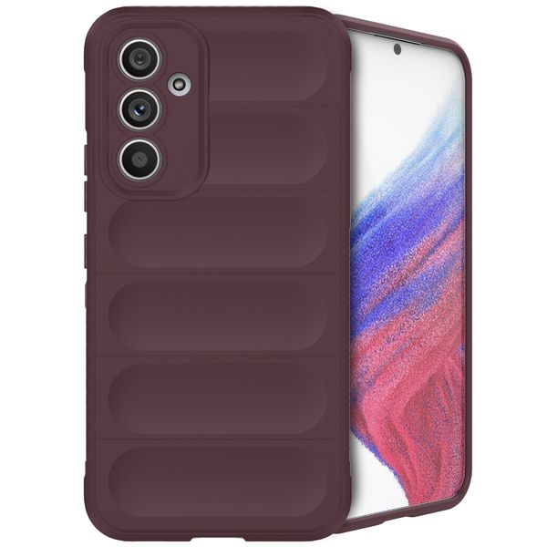 imoshion Coque arrière EasyGrip Samsung Galaxy A54 (5G) - Aubergine