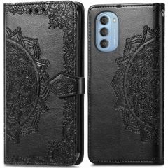imoshion Etui de télephone Mandala Motorola Moto G51 - Noir