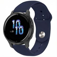 imoshion Bracelet sport en silicone  - Connexion universelle 22 mm - Bleu foncé