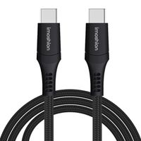 imoshion Câble USB-C vers USB-C - 100 Watt - 2 mètres - Noir