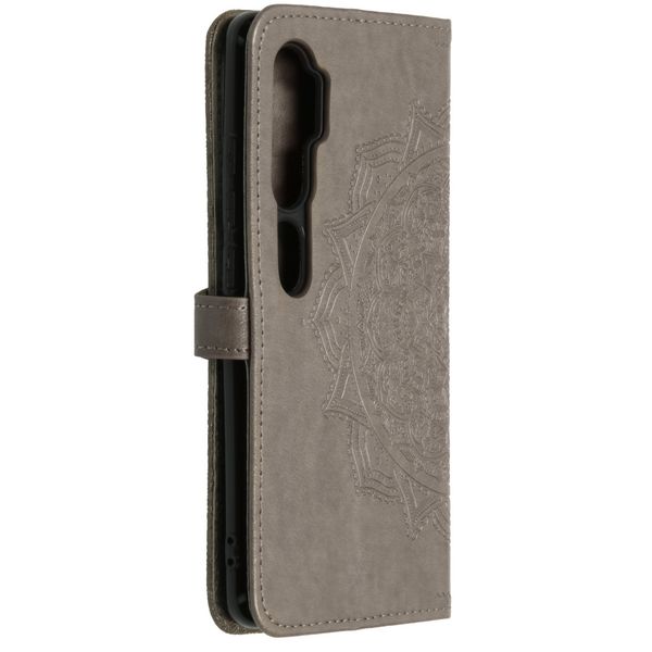 Etui de téléphone Mandala Xiaomi Mi Note 10 (Pro) - Gris