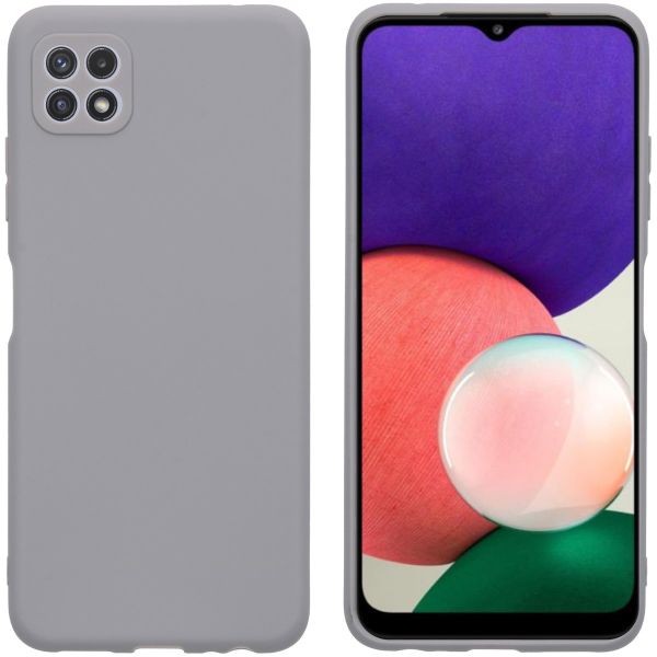 imoshion Coque Couleur Samsung Galaxy A22 (5G) - Gris