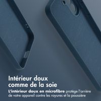 imoshion Coque Couleur avec MagSafe Samsung Galaxy A37 (5G) - Bleu foncé