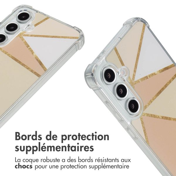 imoshion Coque Design avec cordon Samsung Galaxy S24 FE - Beige Graphic