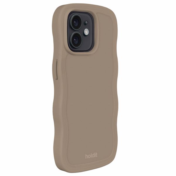 Holdit Coque Wavy Apple iPhone 12 (Pro) - Mocha Brown