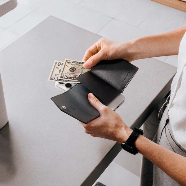 Spigen Porte-cartes Valentinus Pro MagFit - Noir