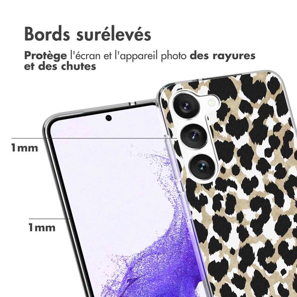 imoshion Coque Design Samsung Galaxy S23 - Leopard