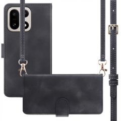 imoshion Etui de télephone portefeuille avec cordon OnePlus 15 - Noir