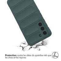 imoshion EasyGrip Backcover Samsung Galaxy S21 FE - Vert foncé