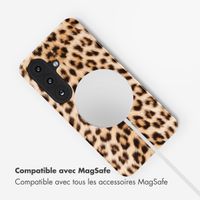 Selencia Coque arrière Vivid avec MagSafe Samsung Galaxy S26 - Wild Leo
