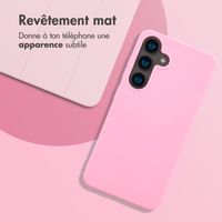 imoshion Coque Couleur Samsung Galaxy S24 - Bubblegum Pink
