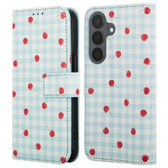 imoshion Étui de télephone portefeuille Design Samsung Galaxy S26 - Cherry Check