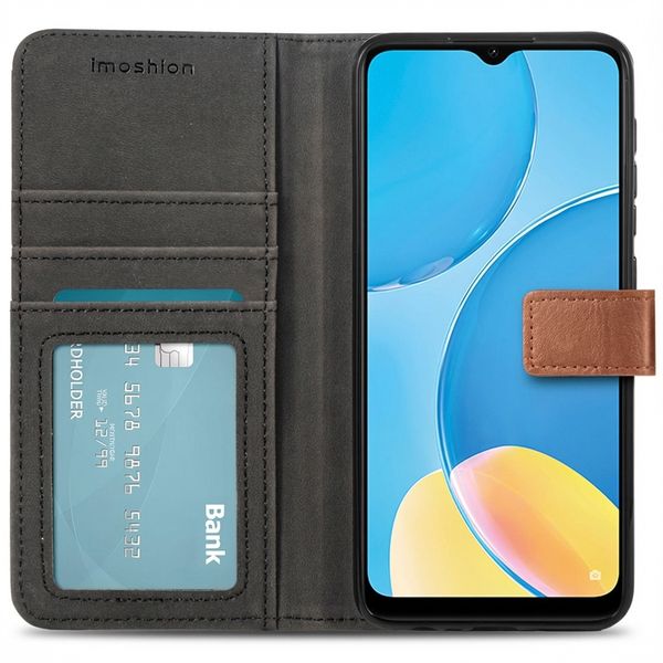 imoshion Étui de télephone portefeuille de luxe Oppo A15 - Marron