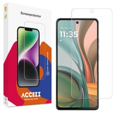 Accezz Protection d'écran en verre trempé Motorola Moto G75 5G