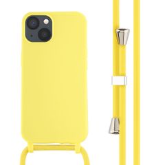 imoshion ﻿Coque en silicone avec cordon iPhone 13 - Jaune