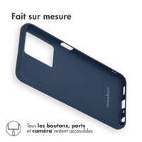 imoshion Coque Couleur Oppo A77 - Bleu foncé