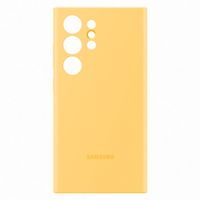 Samsung Original Coque en silicone Samsung Galaxy S24 Ultra - Yellow